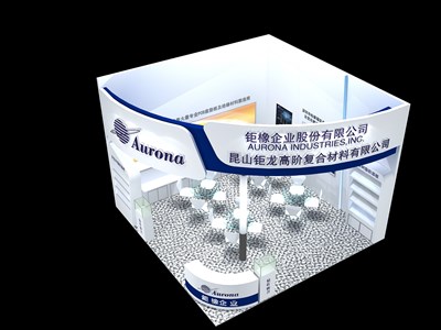 36平米展臺設計制作：二面開口/現(xiàn)代/木質結構/白色，為建材展展商而作（免費使用）