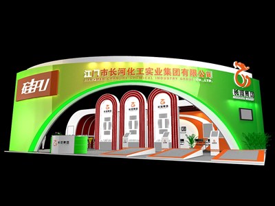 120平米展臺設(shè)計制作：三面開口/現(xiàn)代/木質(zhì)結(jié)構(gòu)/彩色，為體博會展商而作（免費使用）