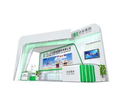 27平米展臺設(shè)計制作：三面開口/現(xiàn)代/木質(zhì)結(jié)構(gòu)/白色，為綜合展展商而作（免費(fèi)使用）
