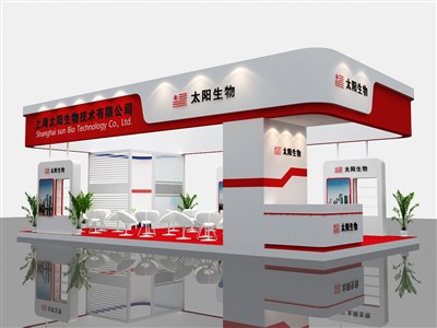 72平米展臺設(shè)計制作：四面開口/現(xiàn)代/木質(zhì)結(jié)構(gòu)/白色，為能源展展商而作（免費(fèi)使用）